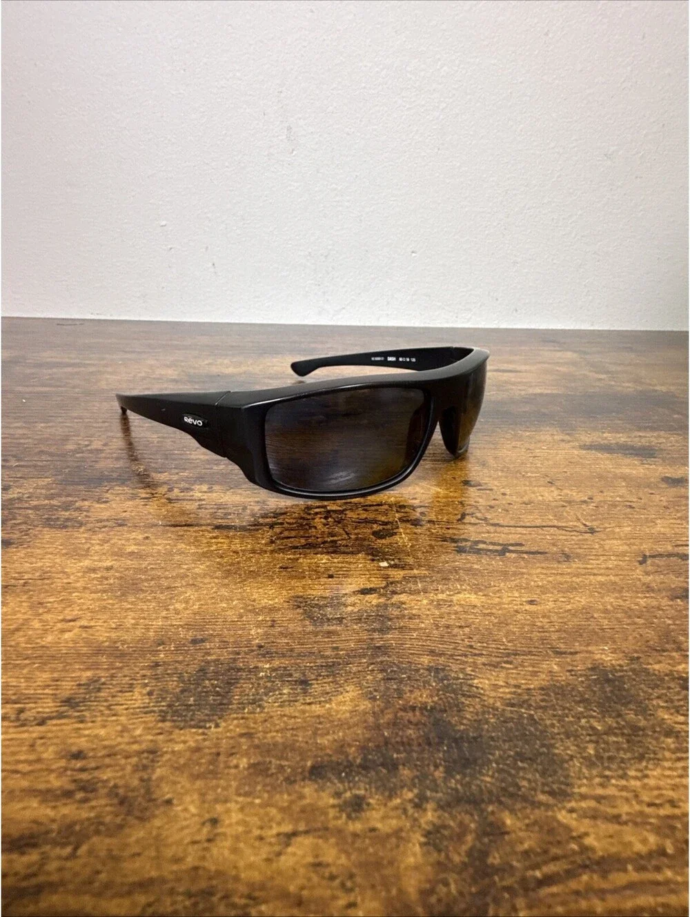 REVO Dash RE5006X 01 Polarized Sunglasses Brown Italy Lightweight EUC